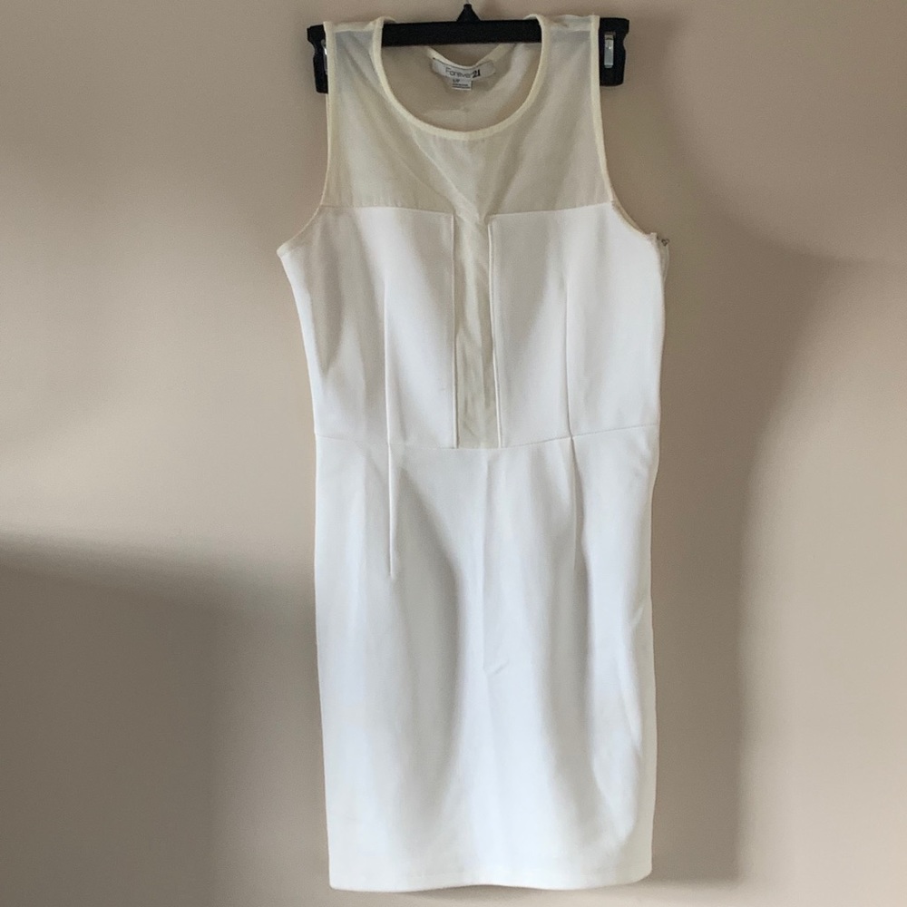 Cream dress from forever 21
